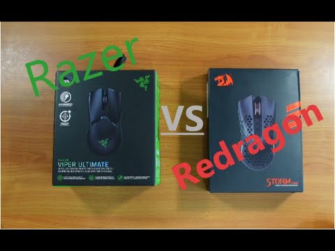 Mouse Gamer Redragon vs Razer